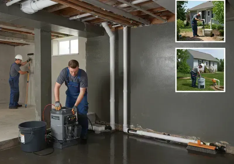 Basement Waterproofing and Flood Prevention process in Livingston County, KY